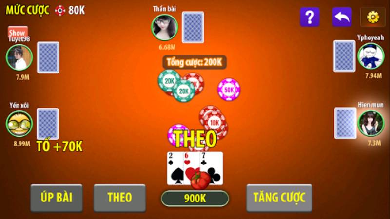 Bộ bài và số lượng người chơi