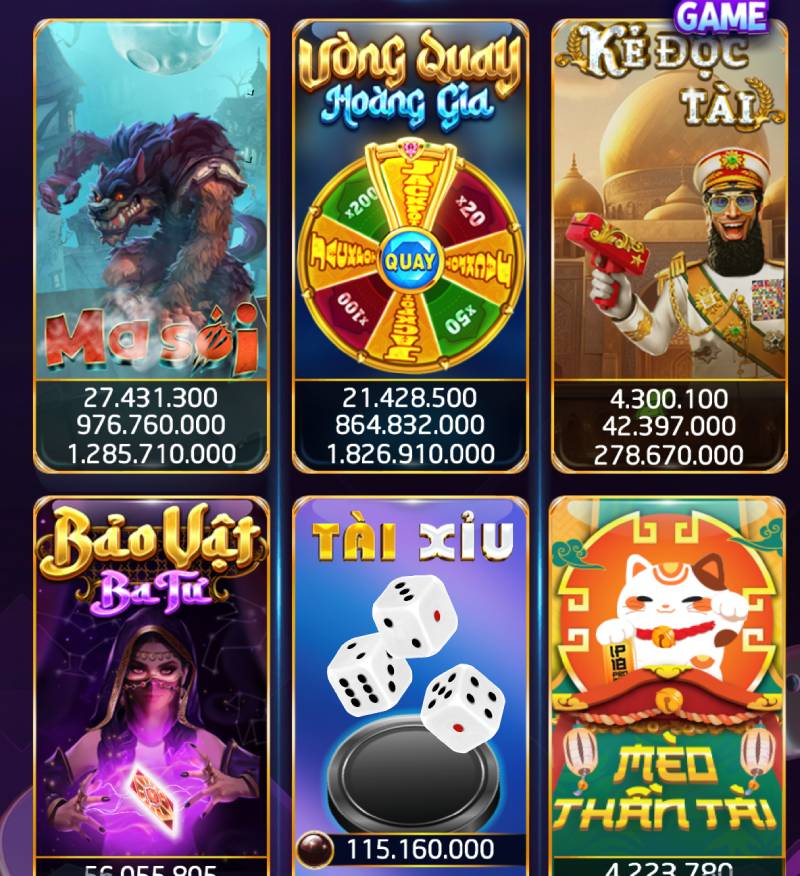 Game slots nổ hũ