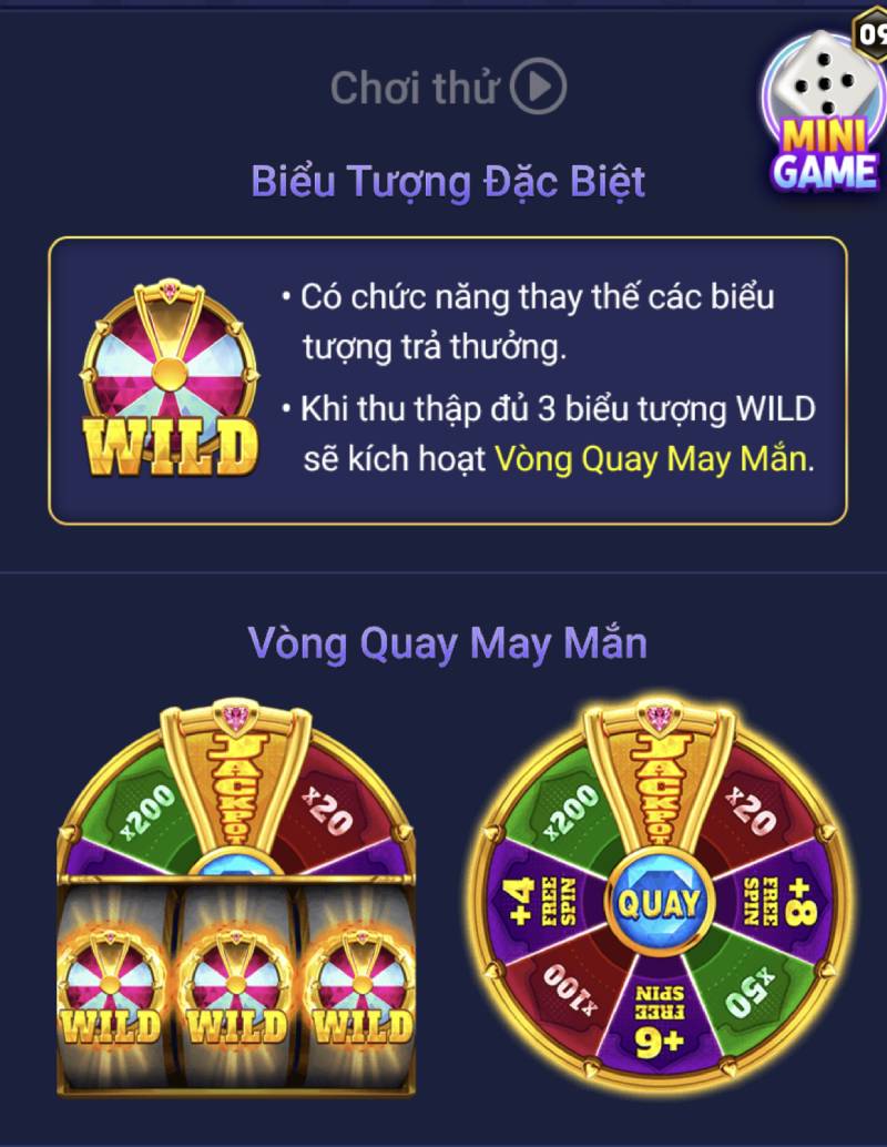 Vòng quay may mắn and WILD